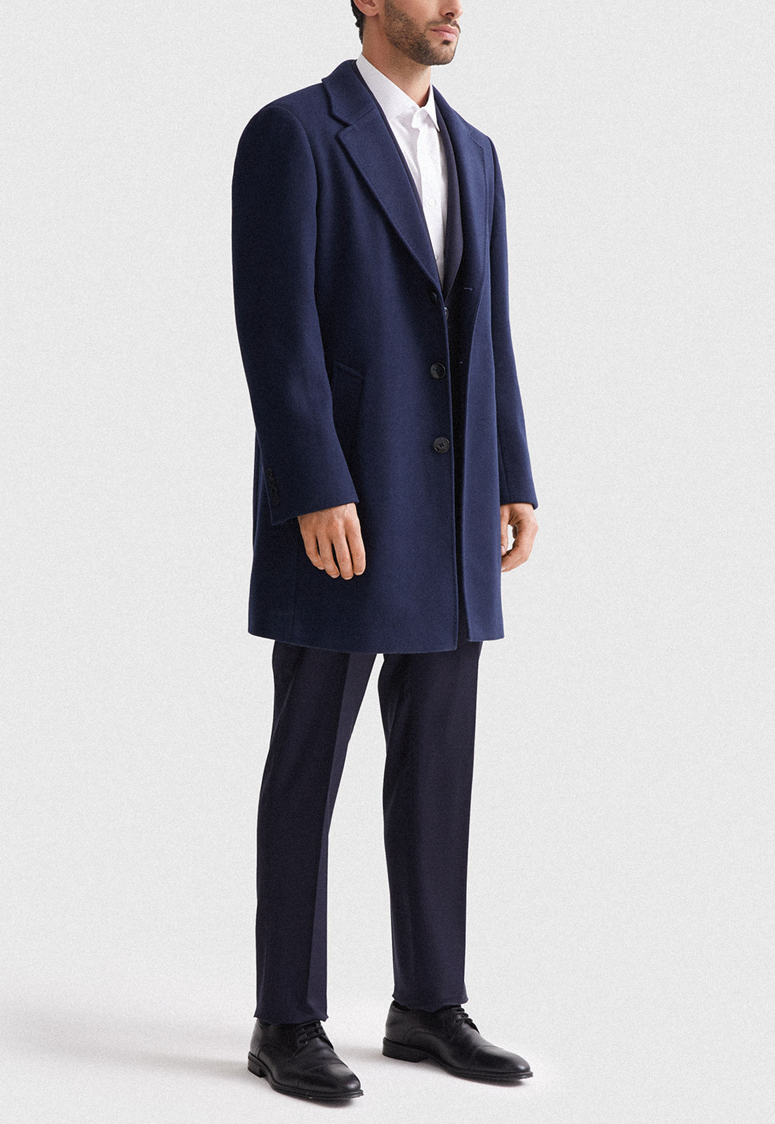 Abrigo Hombre Formal Navy Mavianni