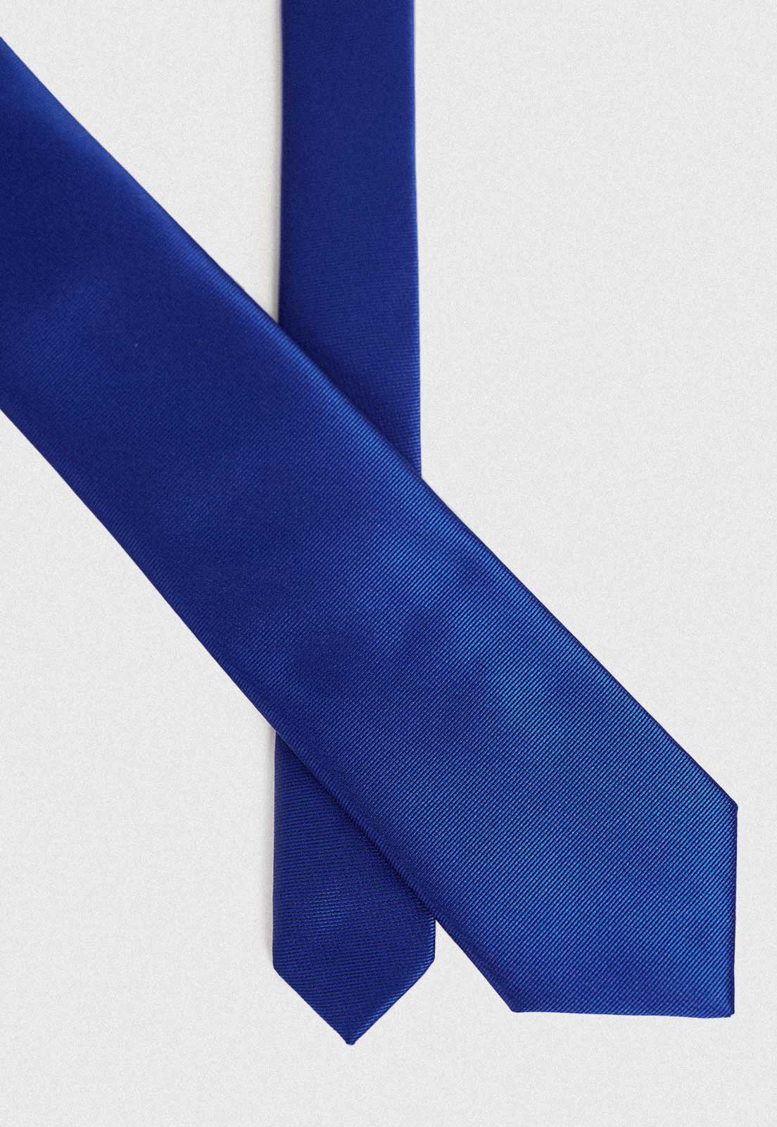 Corbata Lisa Formal Azul