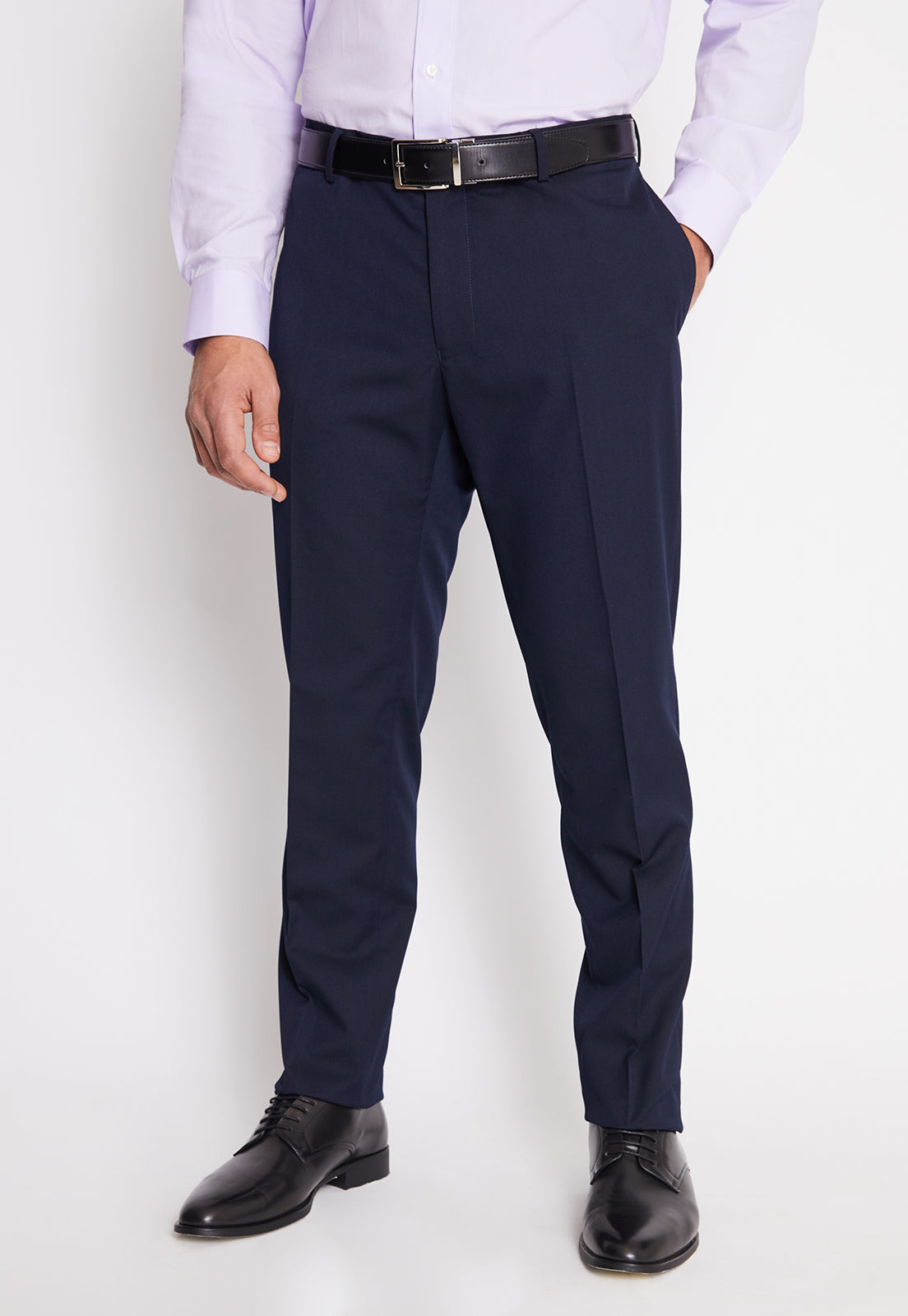 Traje Formal Básico Regular Twill Navy