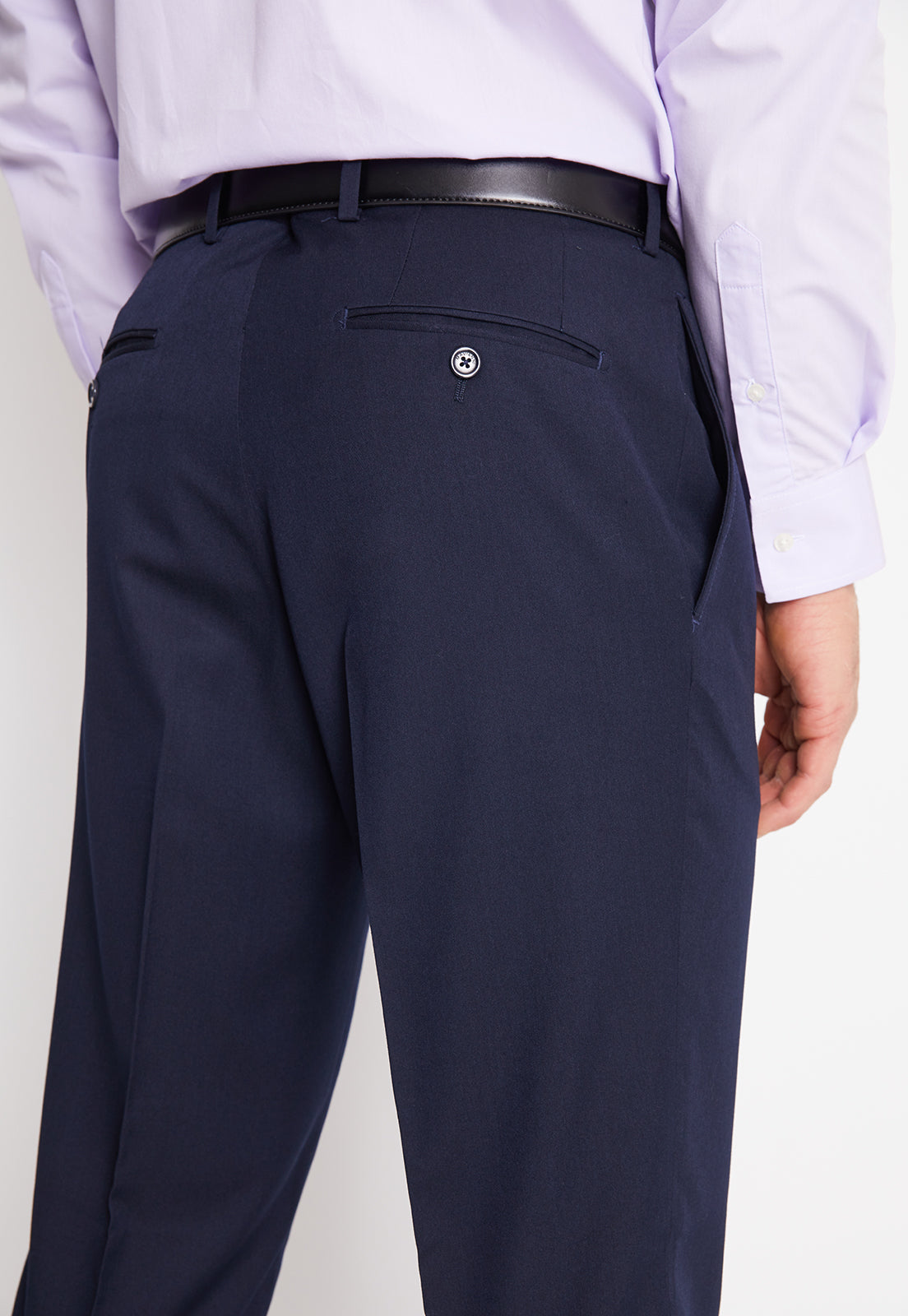 Traje Formal Básico Regular Twill Navy