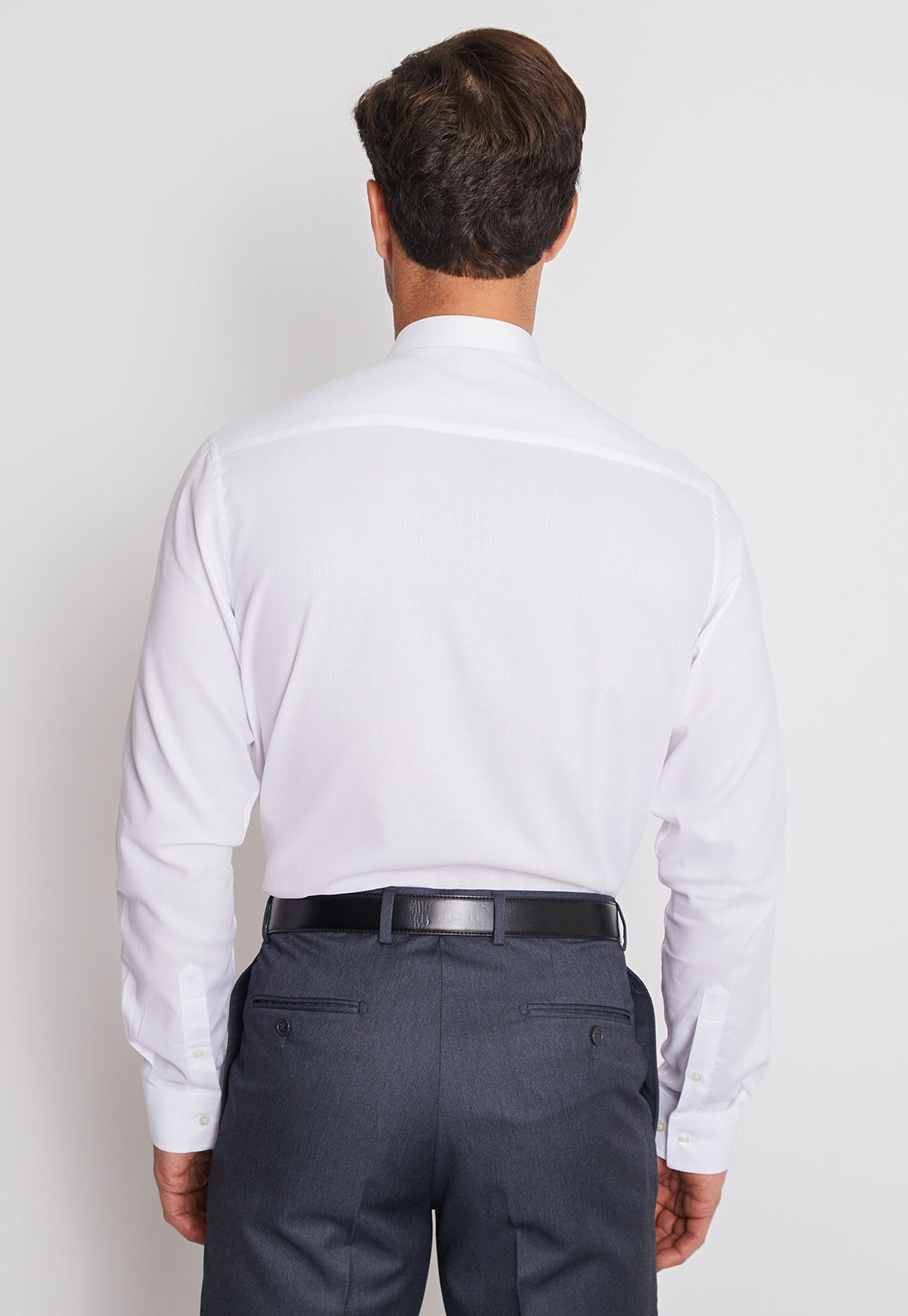Camisa Formal Colección Slim Dobby Blanco