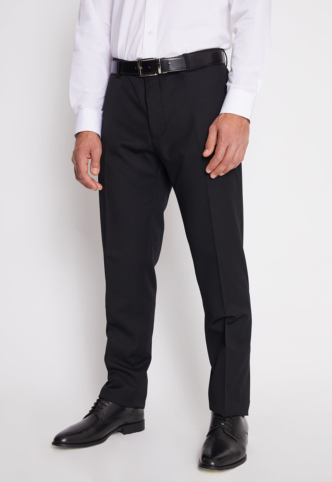 Traje Formal Básico Regular Twill Negro