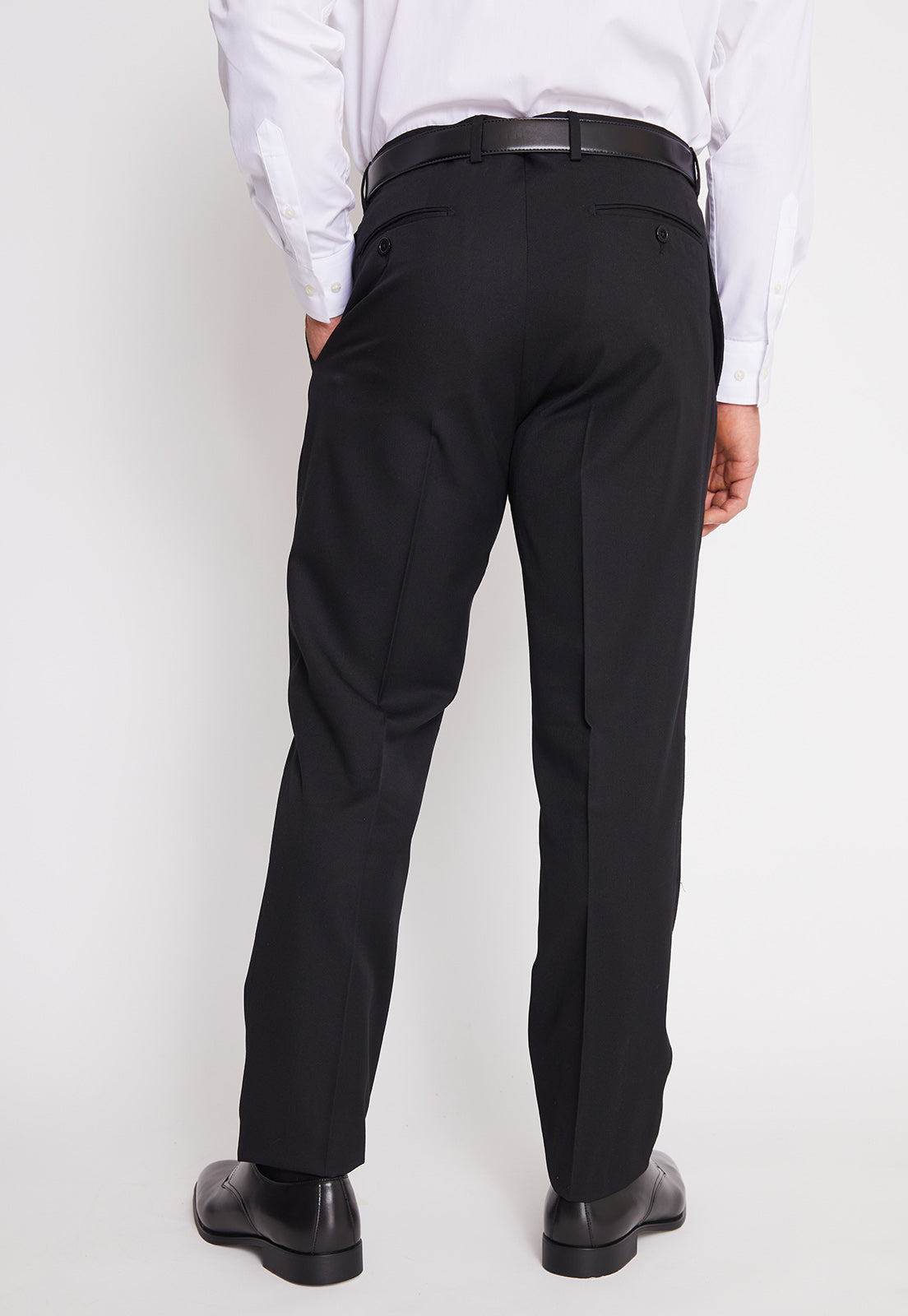 Traje Formal Básico Regular Twill Negro
