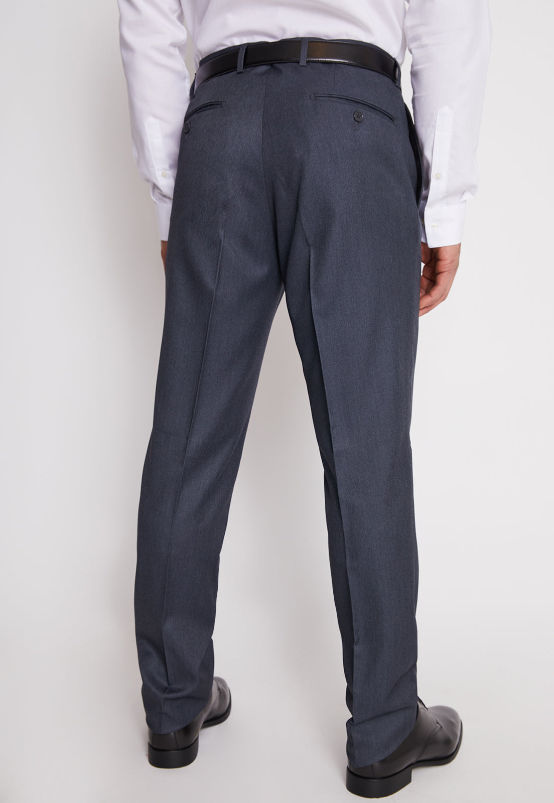 Traje Formal Básico Regular Twill Marengo
