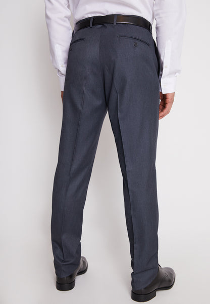 Traje Formal Básico Regular Twill Marengo